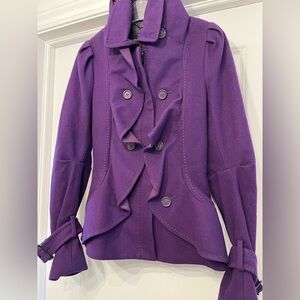 BCBGMaxAzria Vibrant Purple Jacket